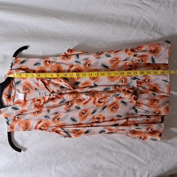 NWT Womens Joe Fresh Sleeveless Silk Blouse Floral Print Sz Med - Picture 5 of 5